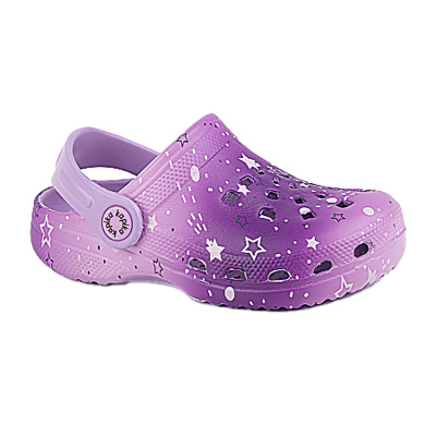 Сабо детские для девочки Kapika 83217-3 фиолетовые 1